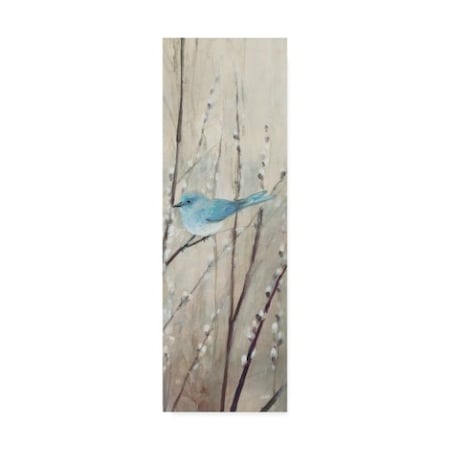 Trademark Fine Art Julia Purinton 'Pretty Birds Neutral Iii' Canvas Art, 6x19 WAP04077-C619GG